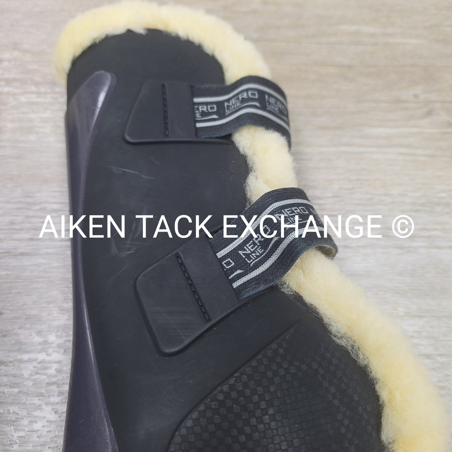 Veredus Nero Line Grand Prix Baloubet Sheepskin Tendon Boots, Size Large