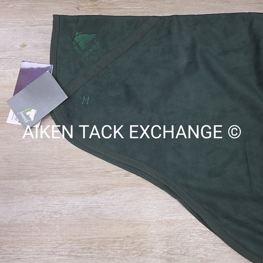Fenwick Equestrian EquSuede Quarter Sheet, Hunter Green, Size M, Brand New