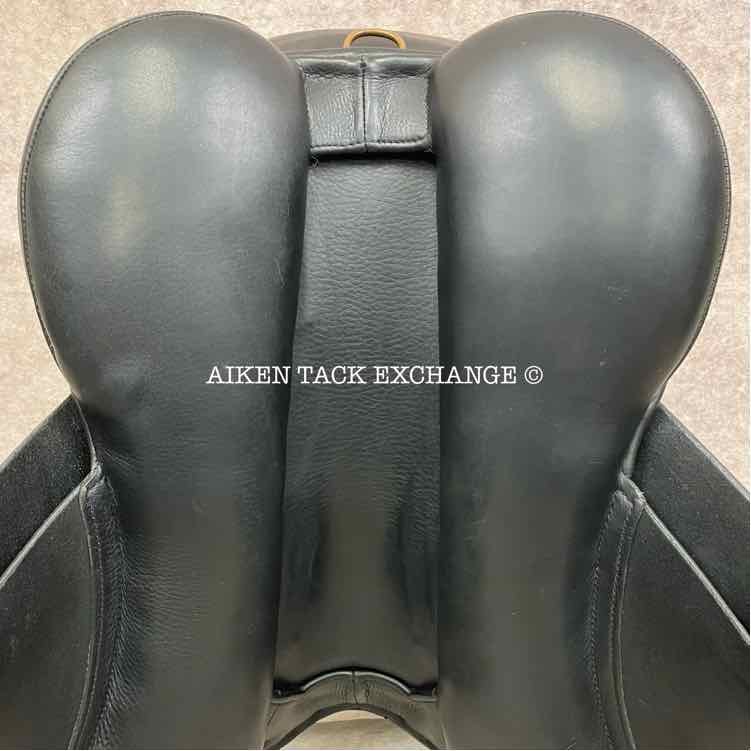 2003 Frank Baines Balance Zenith GPJ Saddle, 18" Seat, Extra Wide Hoop Tree, Wool Flocked Panels