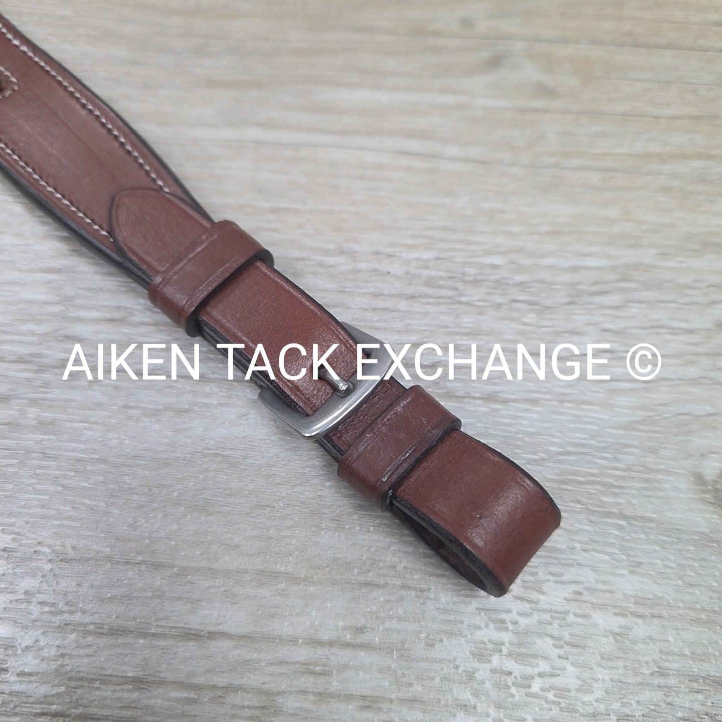Plain Round Raised Running Martingale Attachment, Brown
