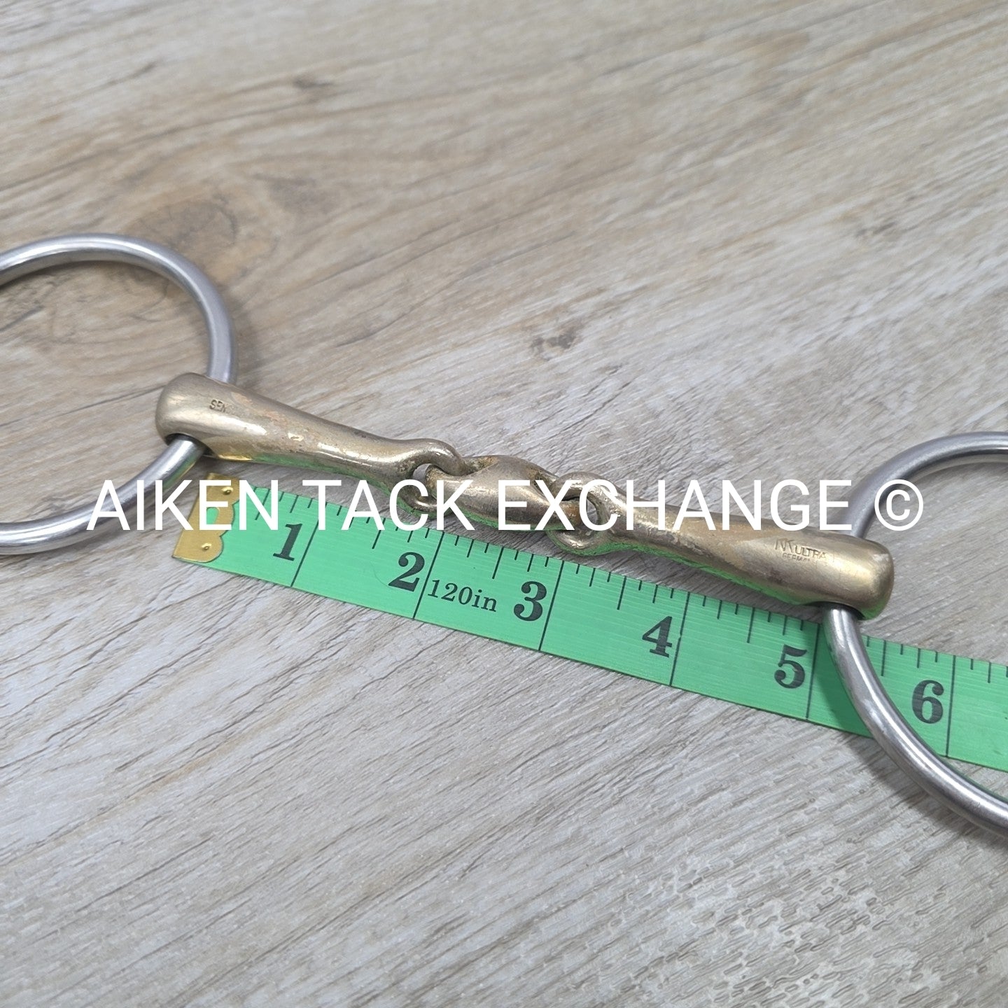 Herm Sprenger KK Ultra Sensogan Double Joint Loose Ring Bit 5"