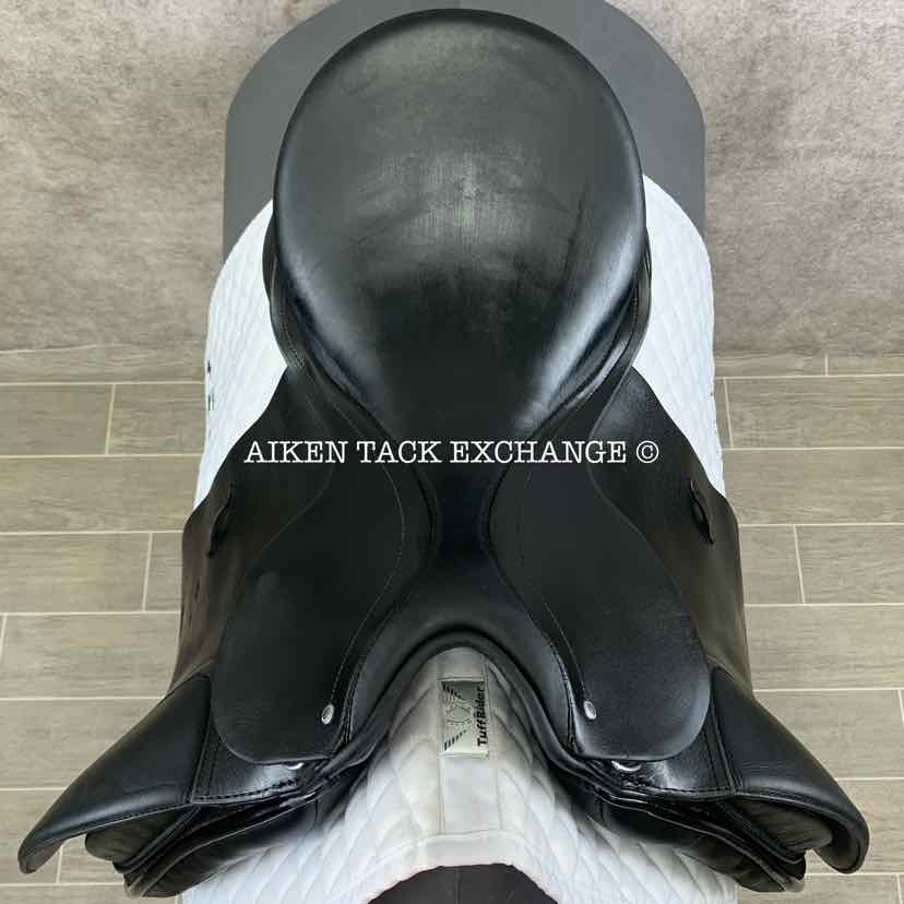 **SOLD** 2016 Passier Sirius Dressage Saddle, 18" Seat, Medium Tree with FRT-System, Wool Flocked Panels
