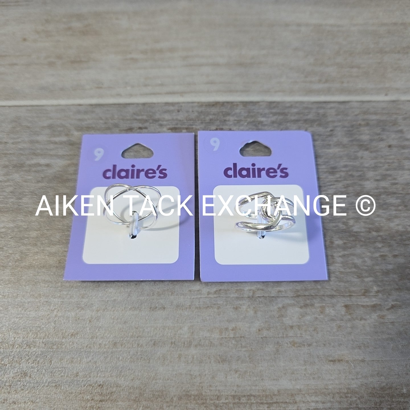 Claire's Rings (2) - Size 9