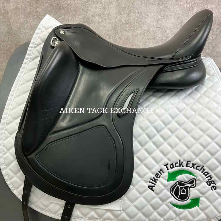 2022 Aviar Rook 2.0 Monoflap Dressage Saddle, 18.5" Seat, Adjustable Tree, Foam Panels