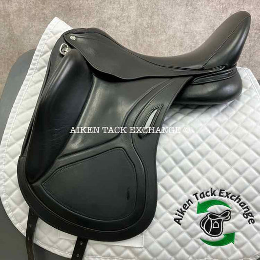 2022 Aviar Rook 2.0 Monoflap Dressage Saddle, 18.5" Seat, Adjustable Tree, Foam Panels