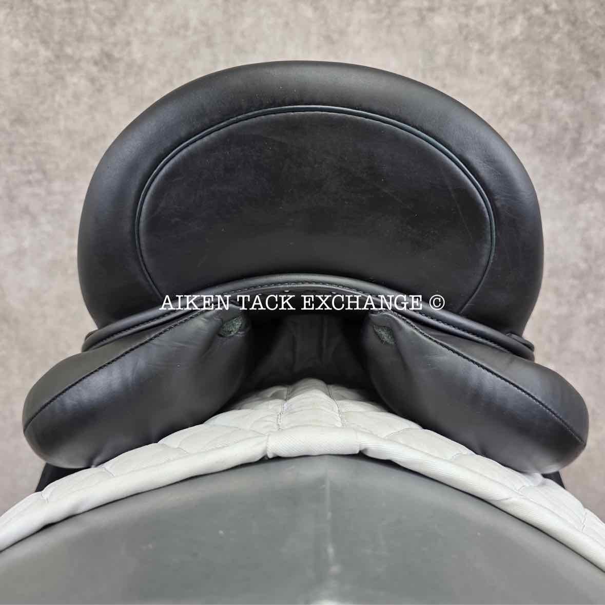 2017 Devoucoux Makila Lab Monoflap Dressage Saddle, 17" Seat - 2AA Flap, Medium Tree, D3D Panels, Full Buffalo Leather