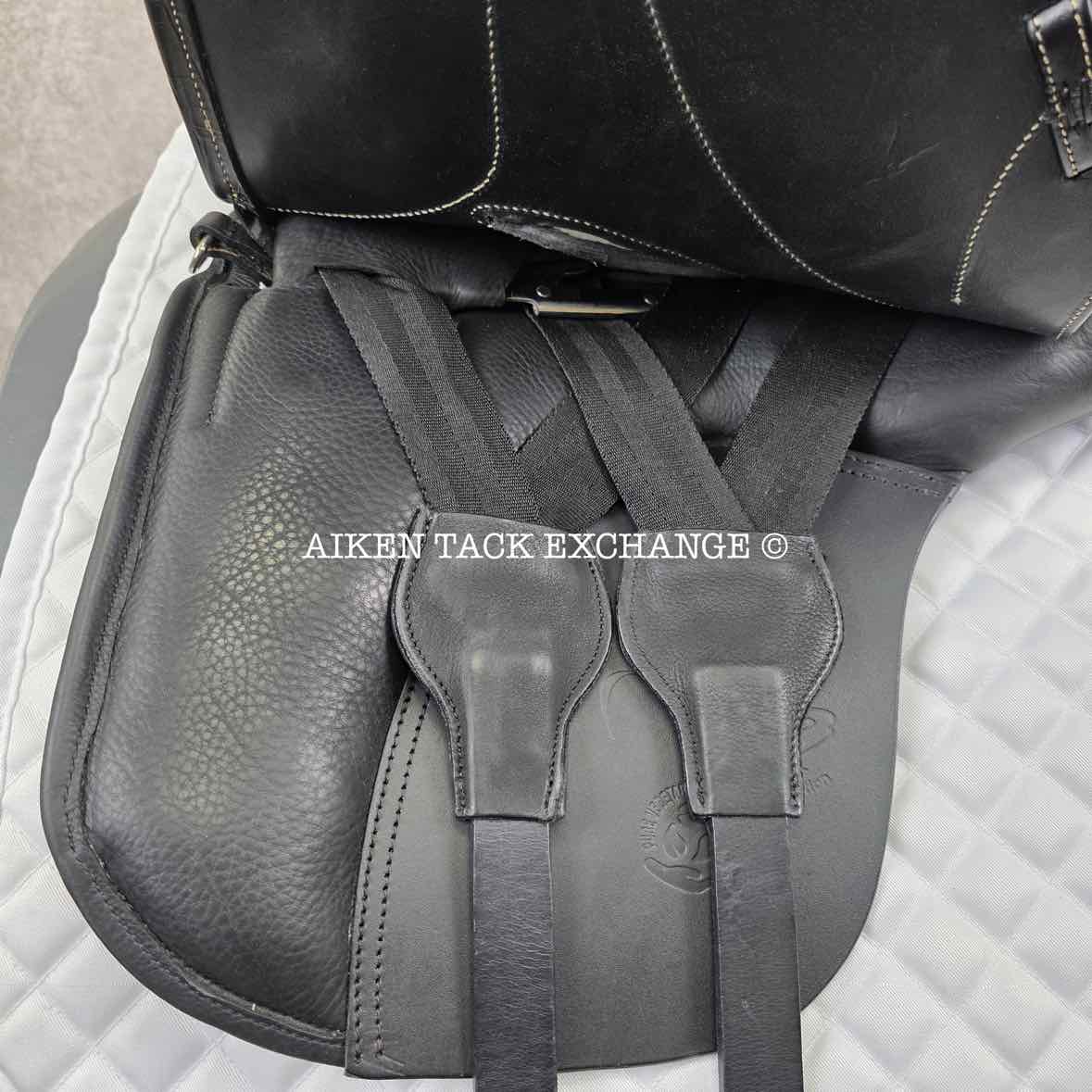 2023 MaxFlex Savannah Dressage Saddle, 17.5" Seat, XX-Wide Tree, Wool Flocked Panels