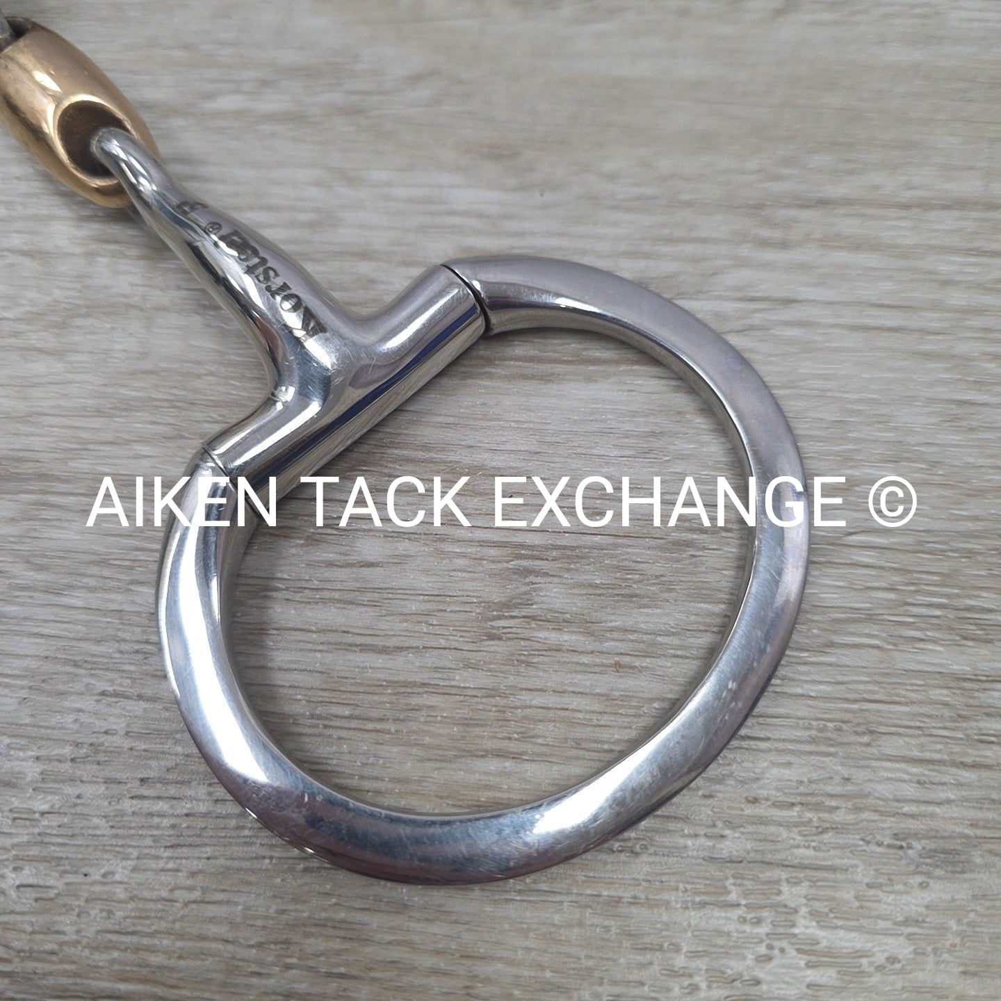 Korsteel Copper Oval Link Eggbutt Bit 5"