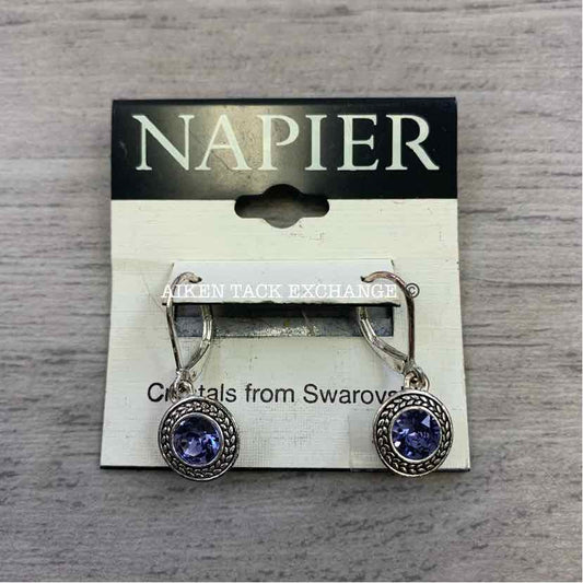 Napier Earrings with Swarovski Crystals