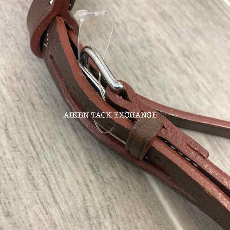 Devoucoux Chiberta Plain Raised Bridle, No Reins, Brown, Oversize, Brand New