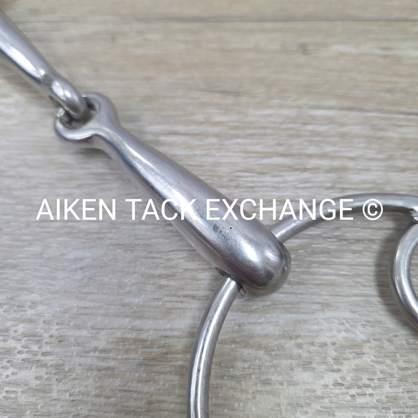 Single Joint Large Ring Beval Loop Gag Bit 5.5"
