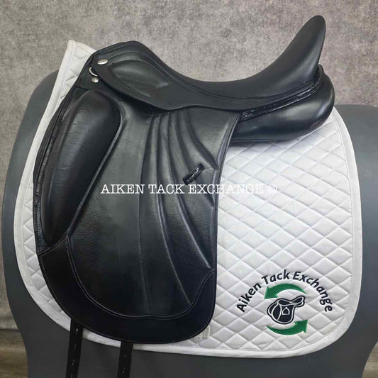 2020 Kentaur Ithaka AP Dressage Saddle, 18" Seat, Medium Wide Tree, Wool Flocked Panels