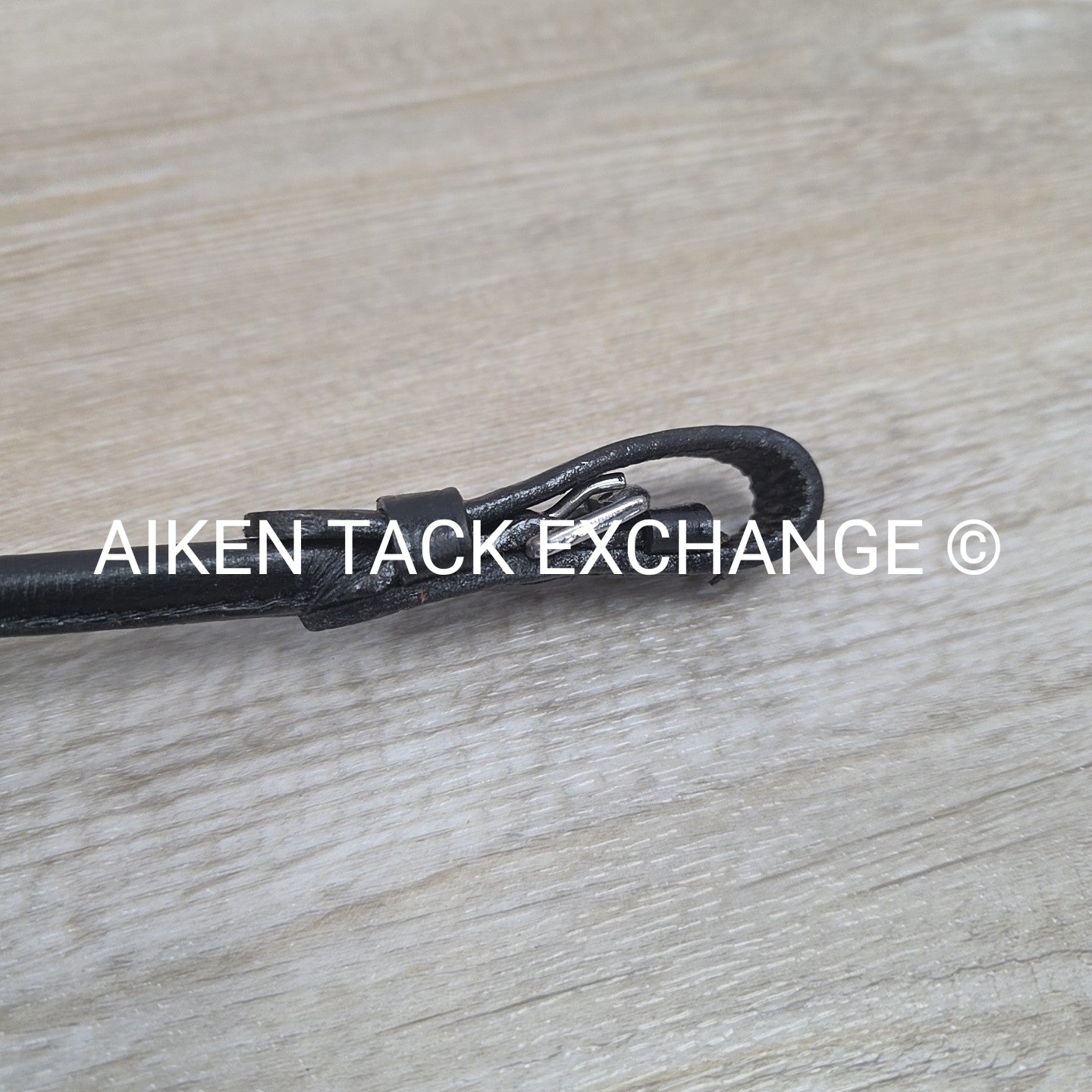 Rolled Leather Saddle Grab Strap