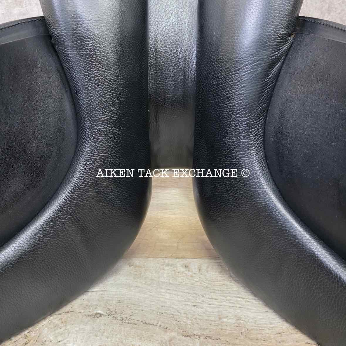 2014 Pegasus Butterfly Claudia Dressage Saddle, 17" Seat - Short Flap, Flexible Self-Adjusting & Self-Adapting ComfortFit Tree