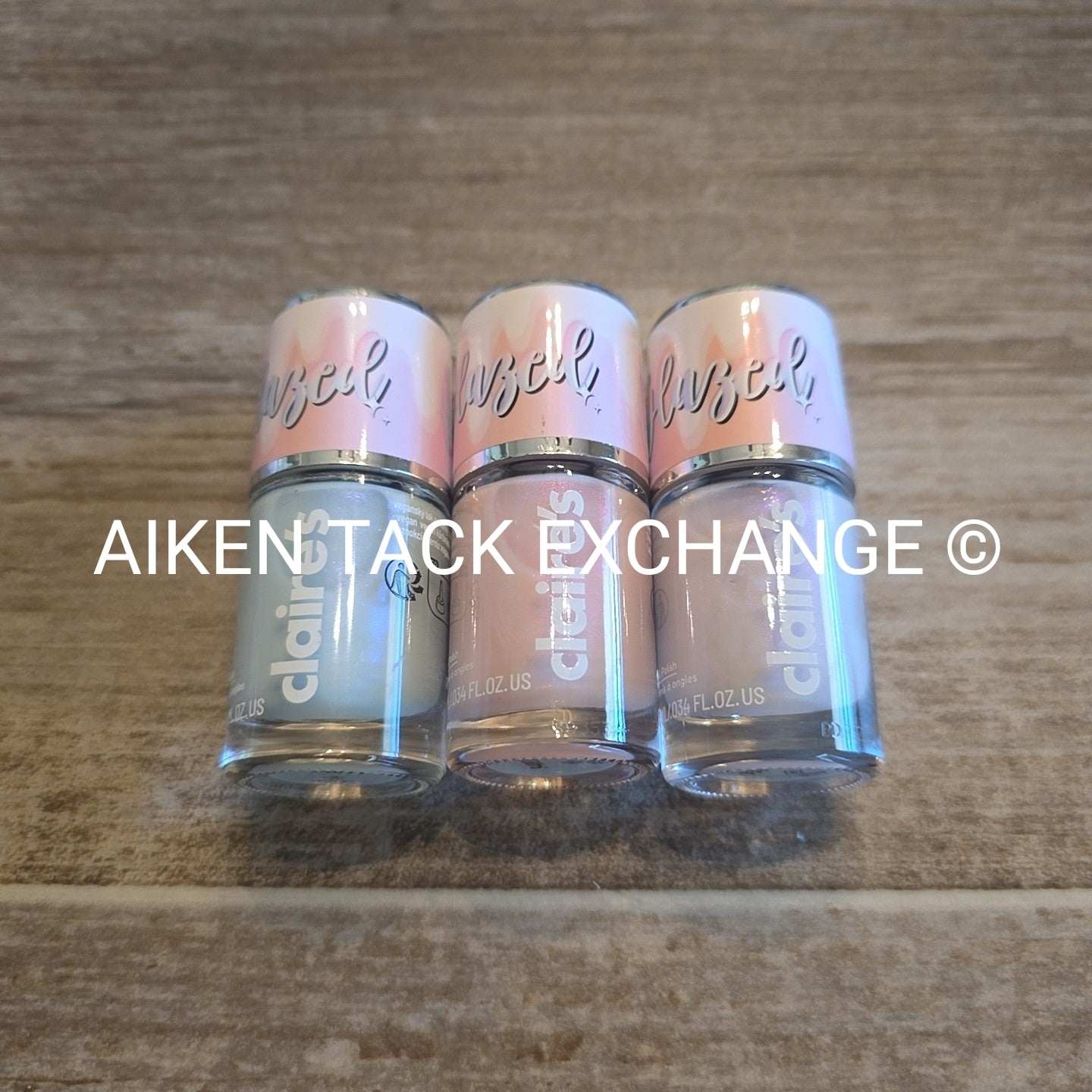 Claire's Glazed Nail Polish - Set of 3