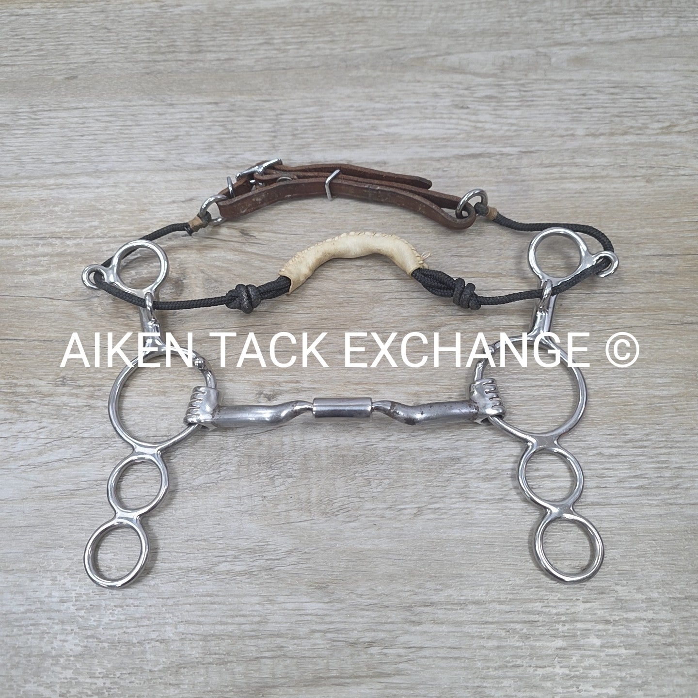 Myler 3 Ring Combination Bit with Low Port Comfort Snaffle MB 04 5"