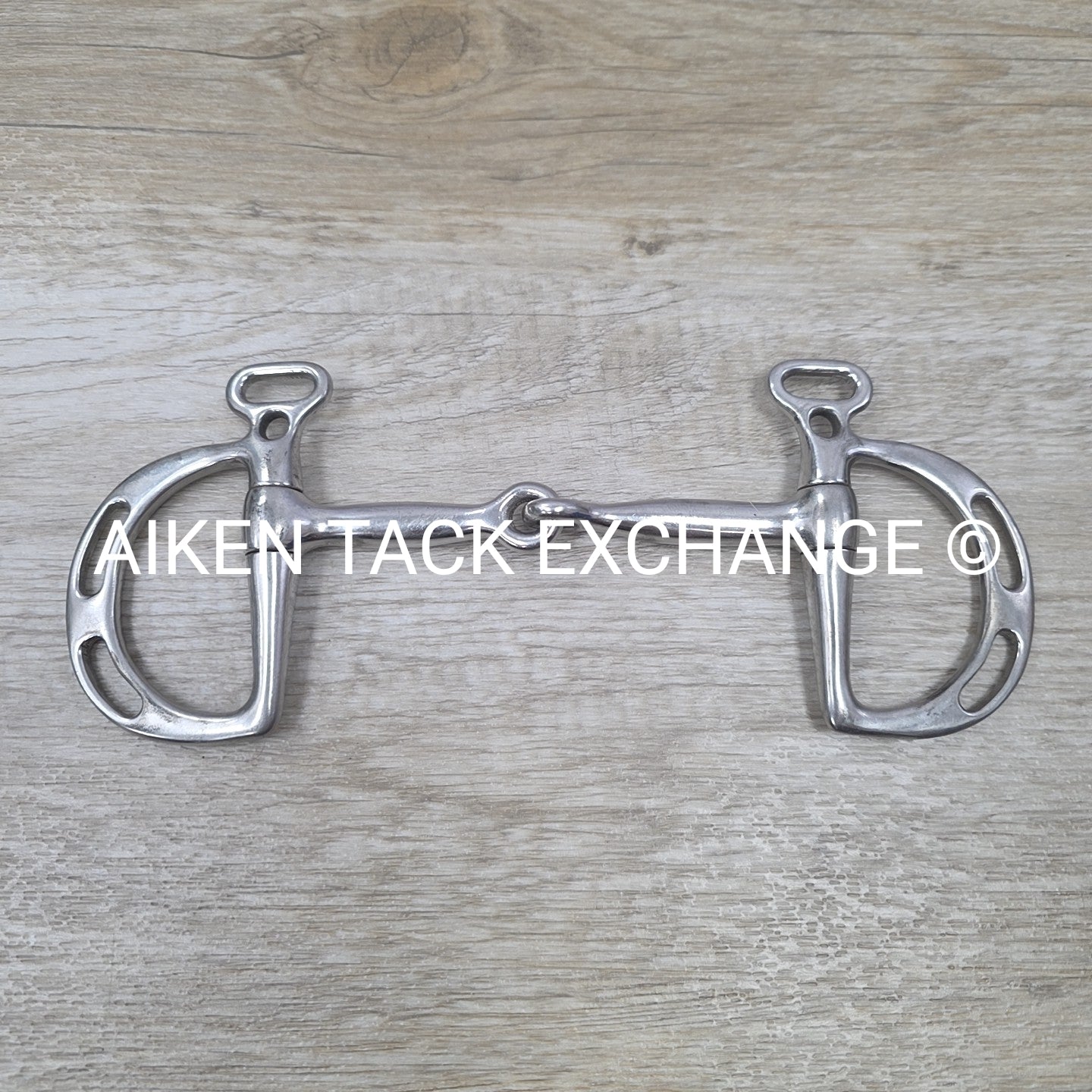 State Line Tack Single Joint Uxeter Kimberwick 5" (No Hooks & Chain)