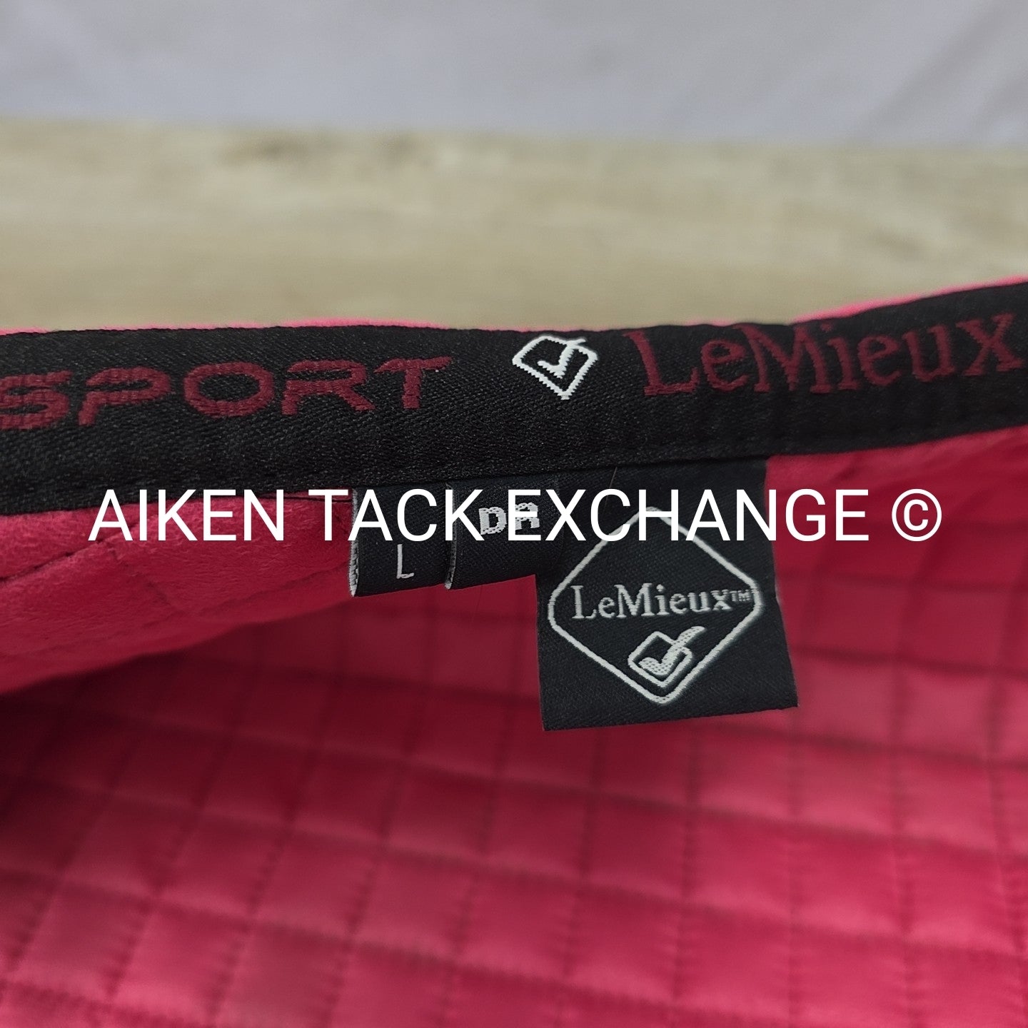 LeMieux Suede Dressage Saddle Pad, Size Large