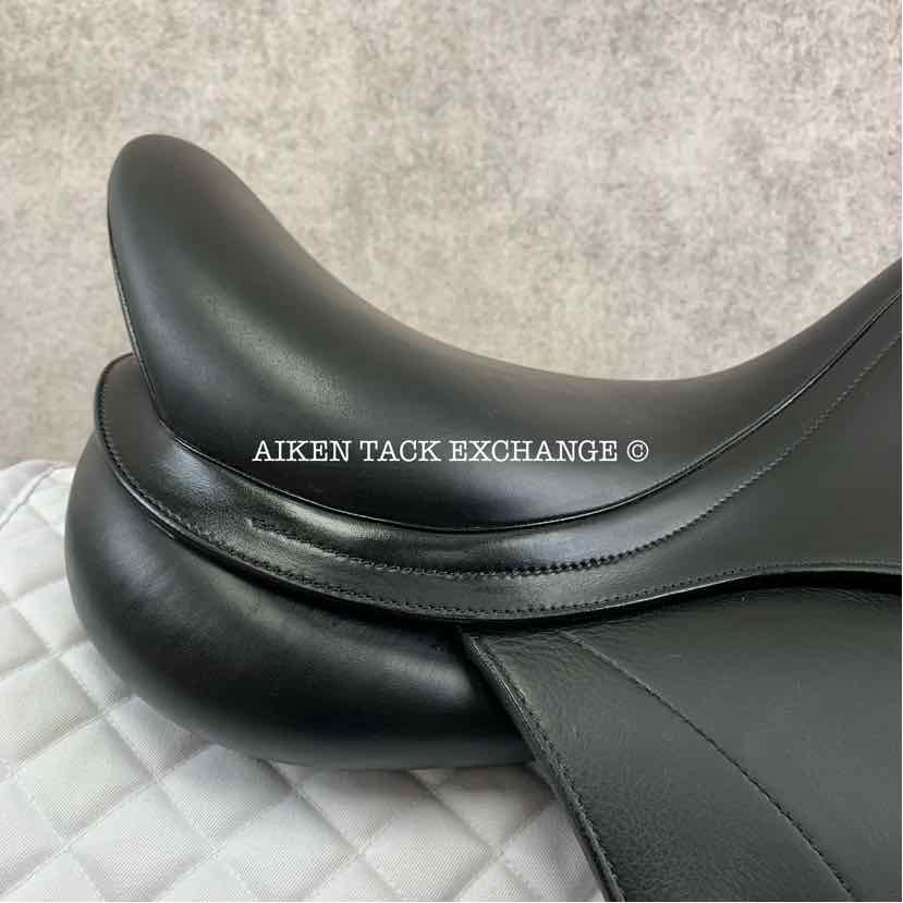 2018 Equipe Olympia Monoflap Dressage Saddle, 16" Seat, Extra Wide Tree, Foam Panels