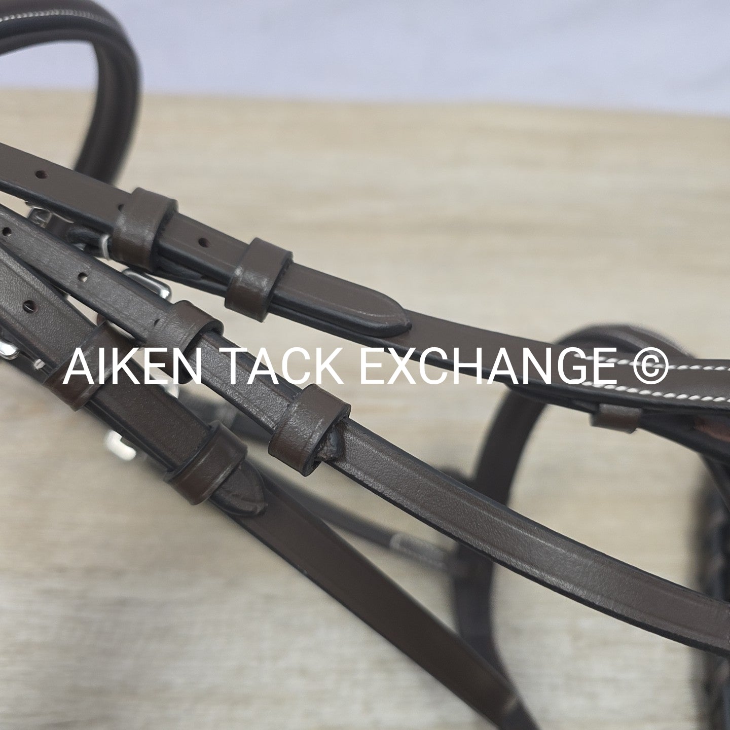 HDR Pro Fancy Stitch Comfort Crown Padded Bridle with Matching Reins, Size Pony