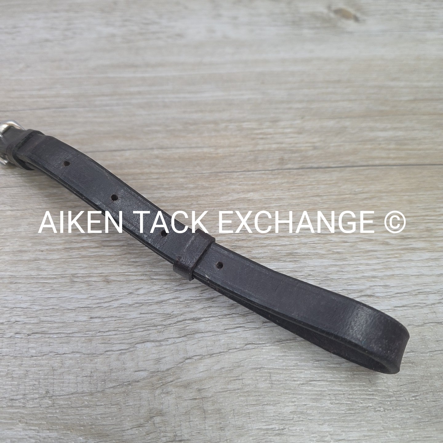 Plain Raised Standing Martingale, Brown, Size Pony