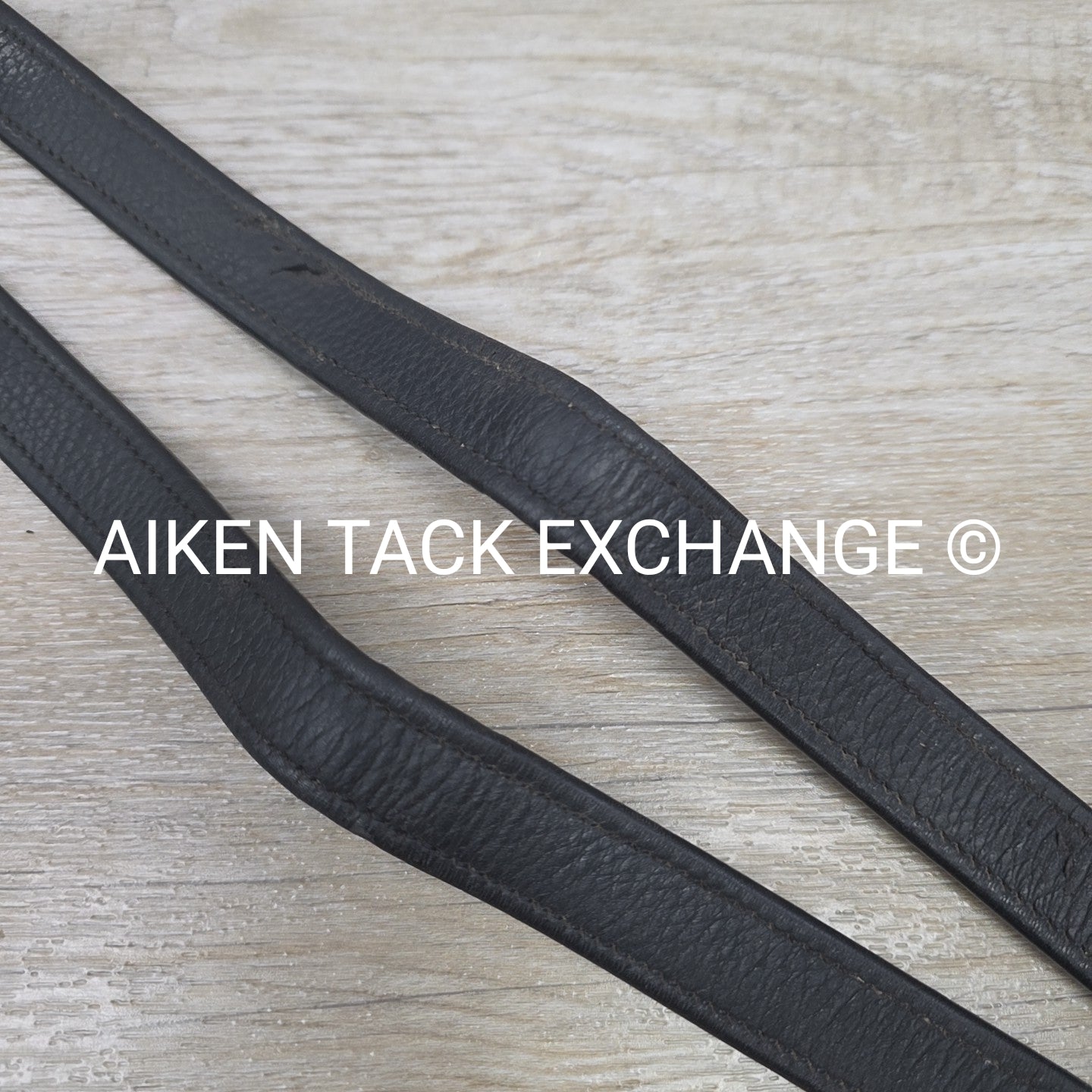 Bruno Delgrange Nylon Lined Stirrup Leathers, Black, 165 cm / 65"