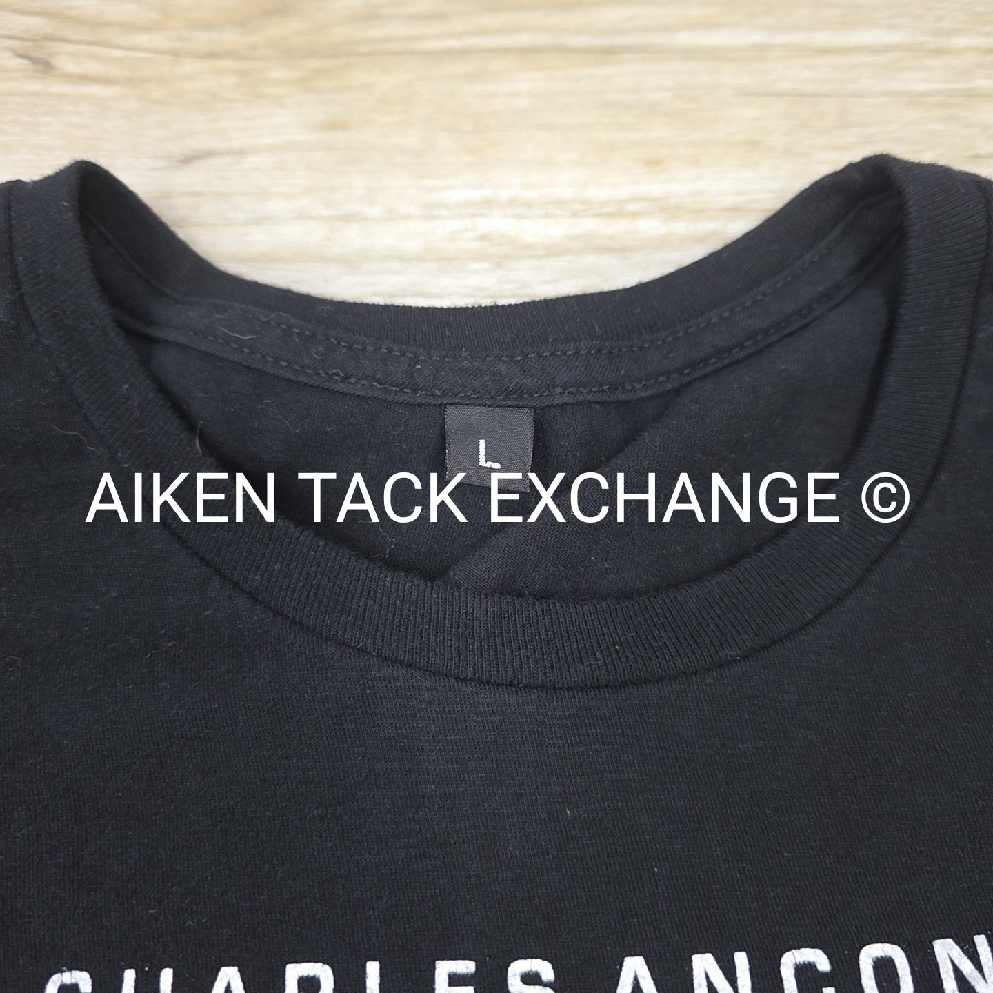 Charles Ancona Equestrian Short Sleeve T-Shirt, Size Large