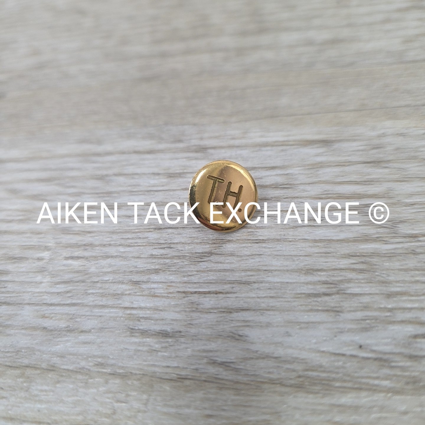 Tryon Hounds Brass Button, Small