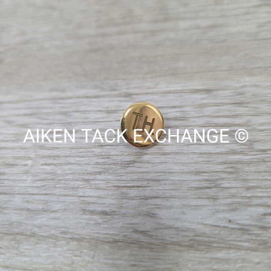 Tryon Hounds Brass Button, Small