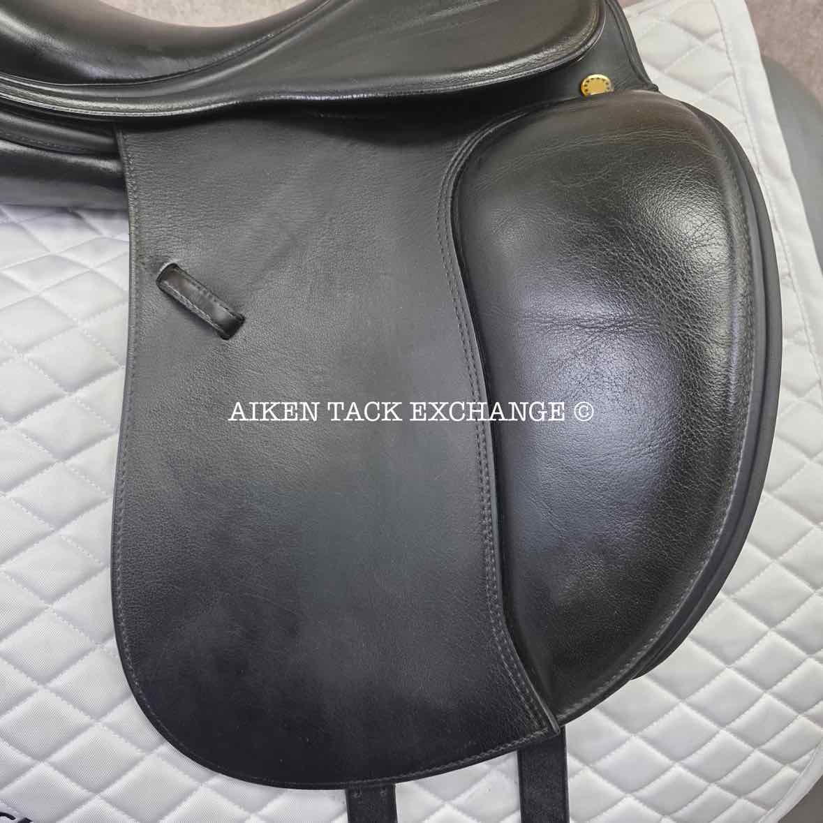 **SOLD** 2015 Prestige Lucky Idol Dressage Saddle, 16" Seat, 32 Tree - Medium, Wool Flocked Panels