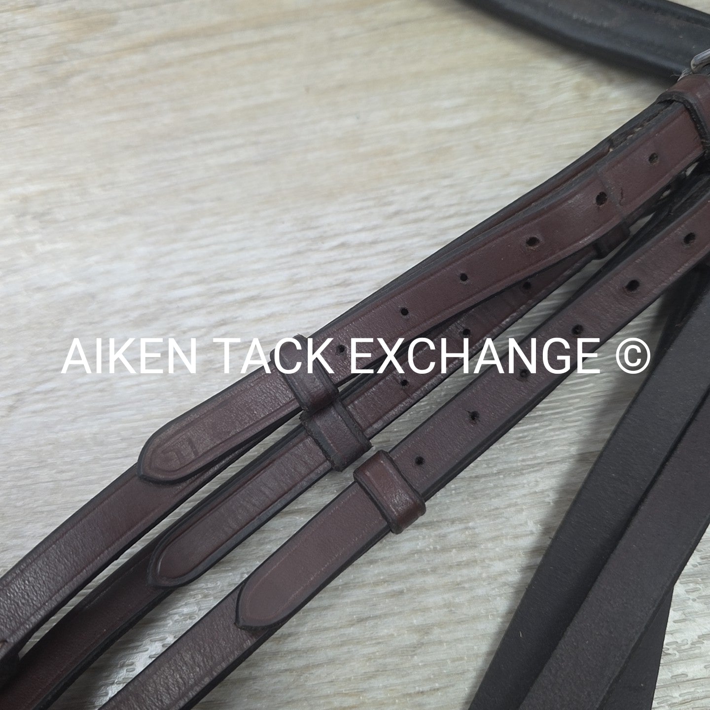 KL Select Red Barn Fancy Stitched Bridle, No Reins, Size Full