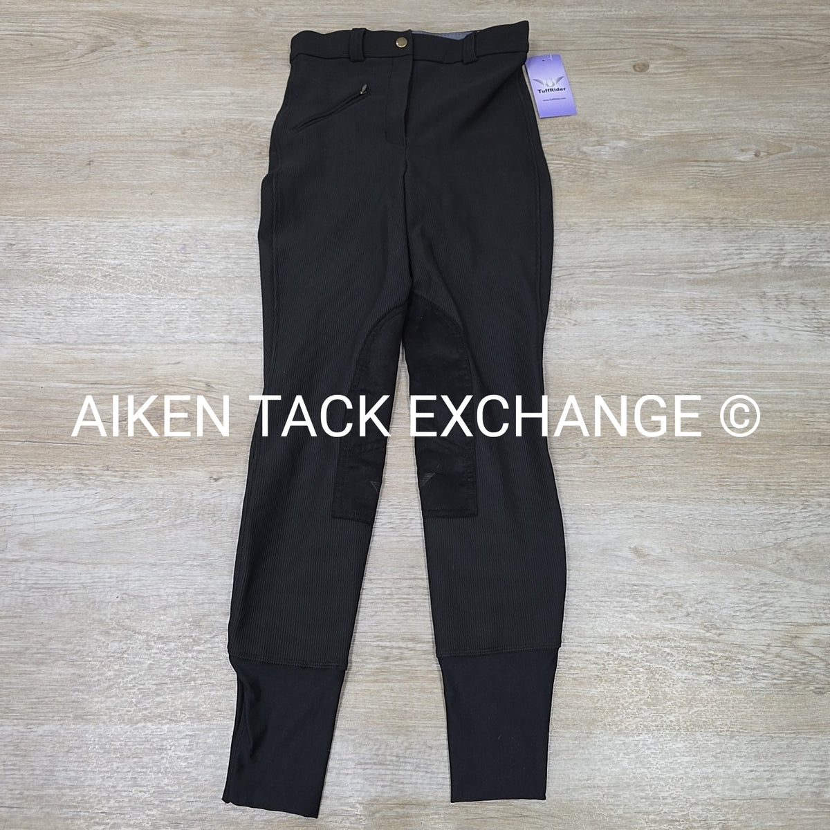 TuffRider Ribb Knee Patch Breeches, Size 24