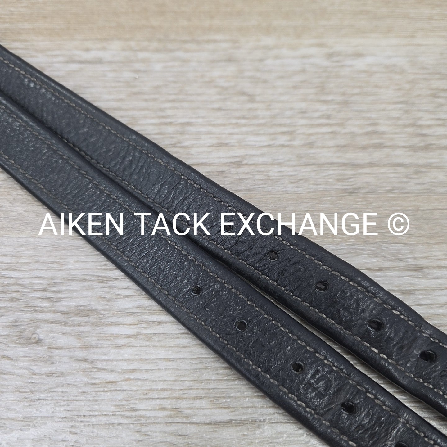 SmartPak Lined Stirrup Leathers, Black, 60"