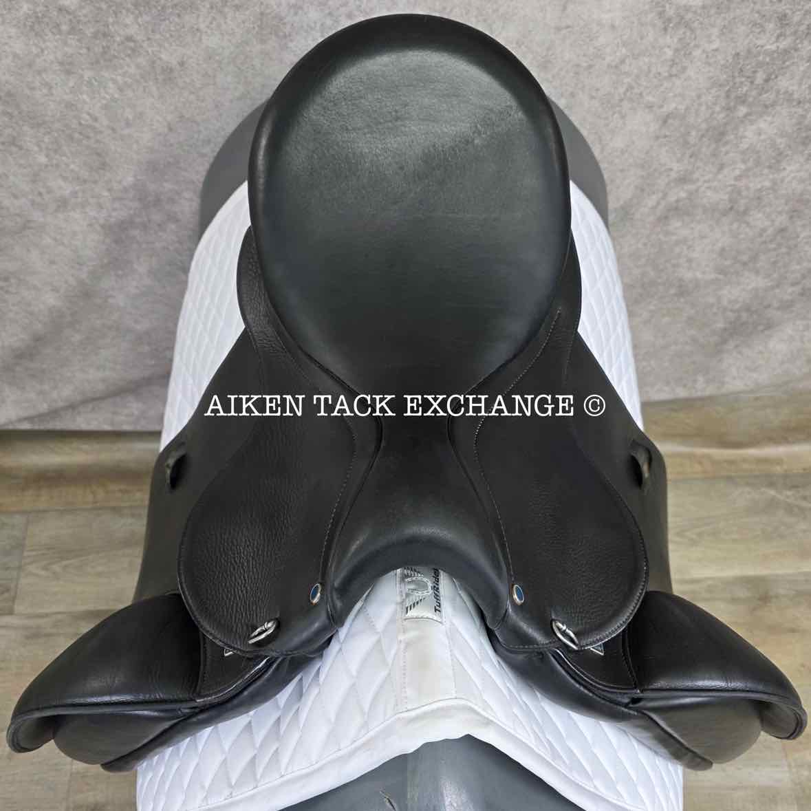 Stubben 1894 Dressage Saddle, 17" Seat, 32cm Tree - Wide, Wool Flocked Panels