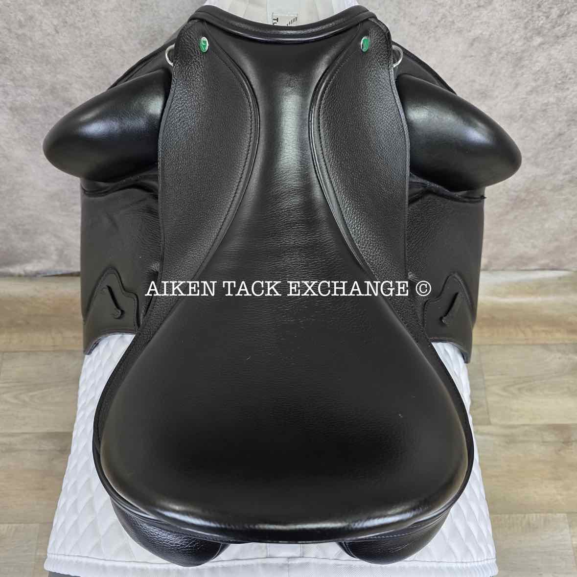 2023 Envy Motion Dressage Saddle, 17.5" Seat, Adjustable Tree, Wool Flocked Panels