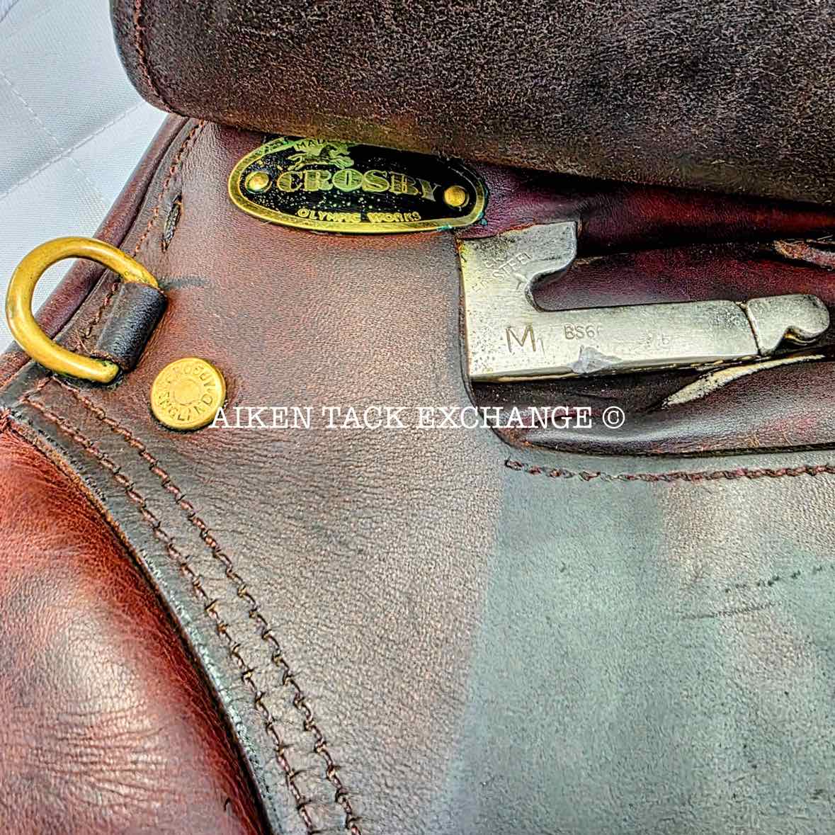 **SOLD** Crosby Miller's Olympia All Purpose Saddle, 17" Seat, Medium Tree, Foam Panels