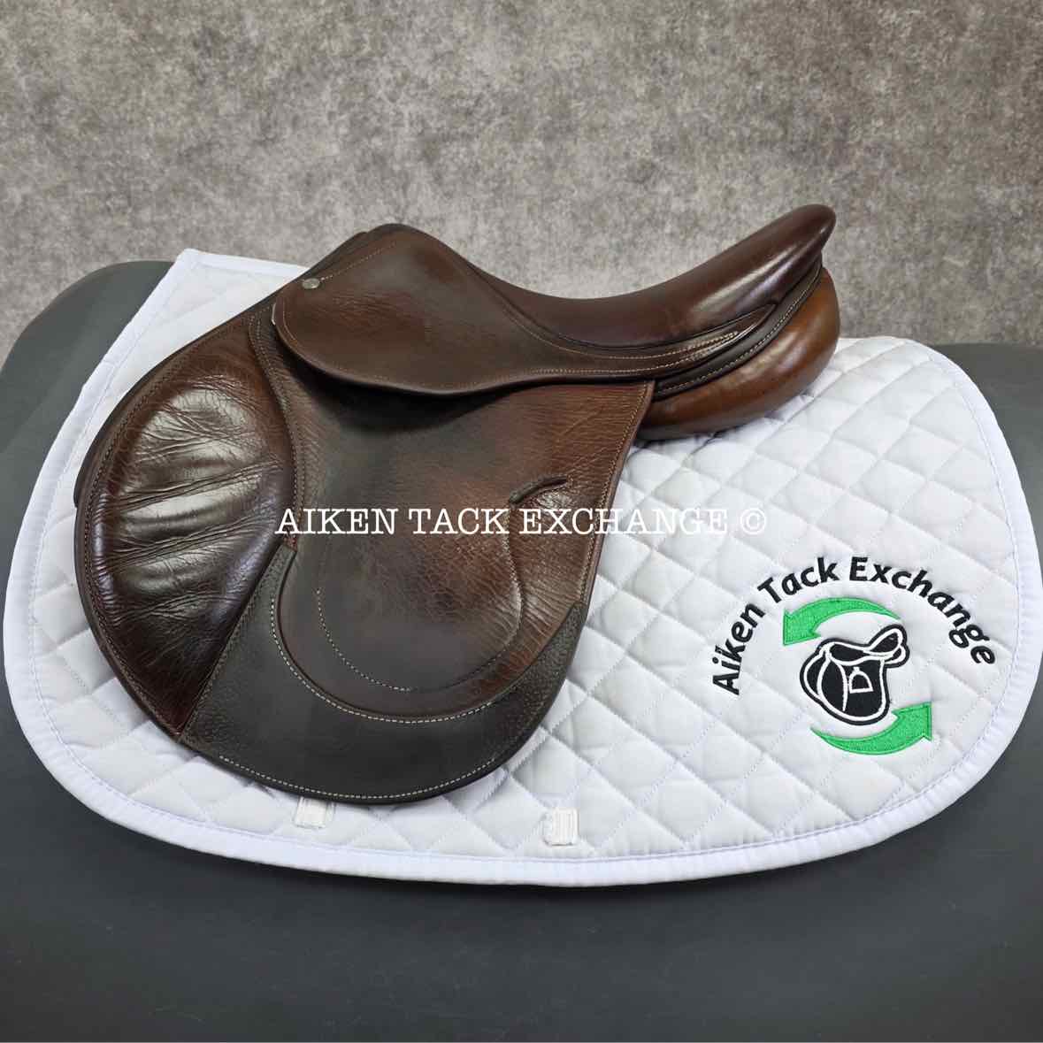 2014 Antares Pony Close Contact Jump Saddle, 15.5" Seat - 00D Flap, MW Tree, Foam Panels, Buffalo Leather