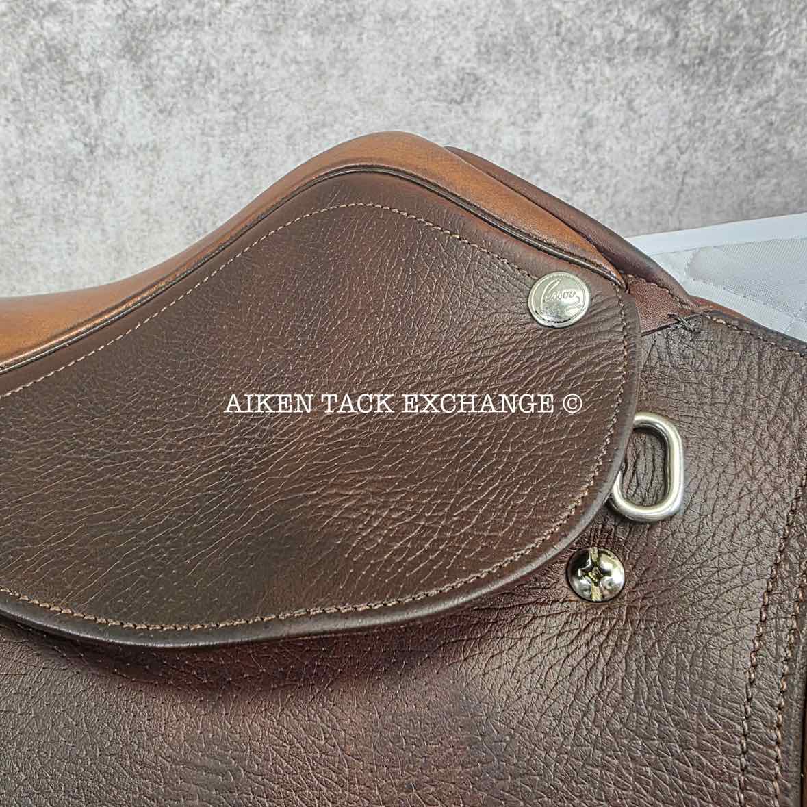2013 Pessoa A/O AMS Close Contact Jump Saddle, 16" Seat, Adjustable Tree - XCH Changeable Gullet, Wool Flocked Panels