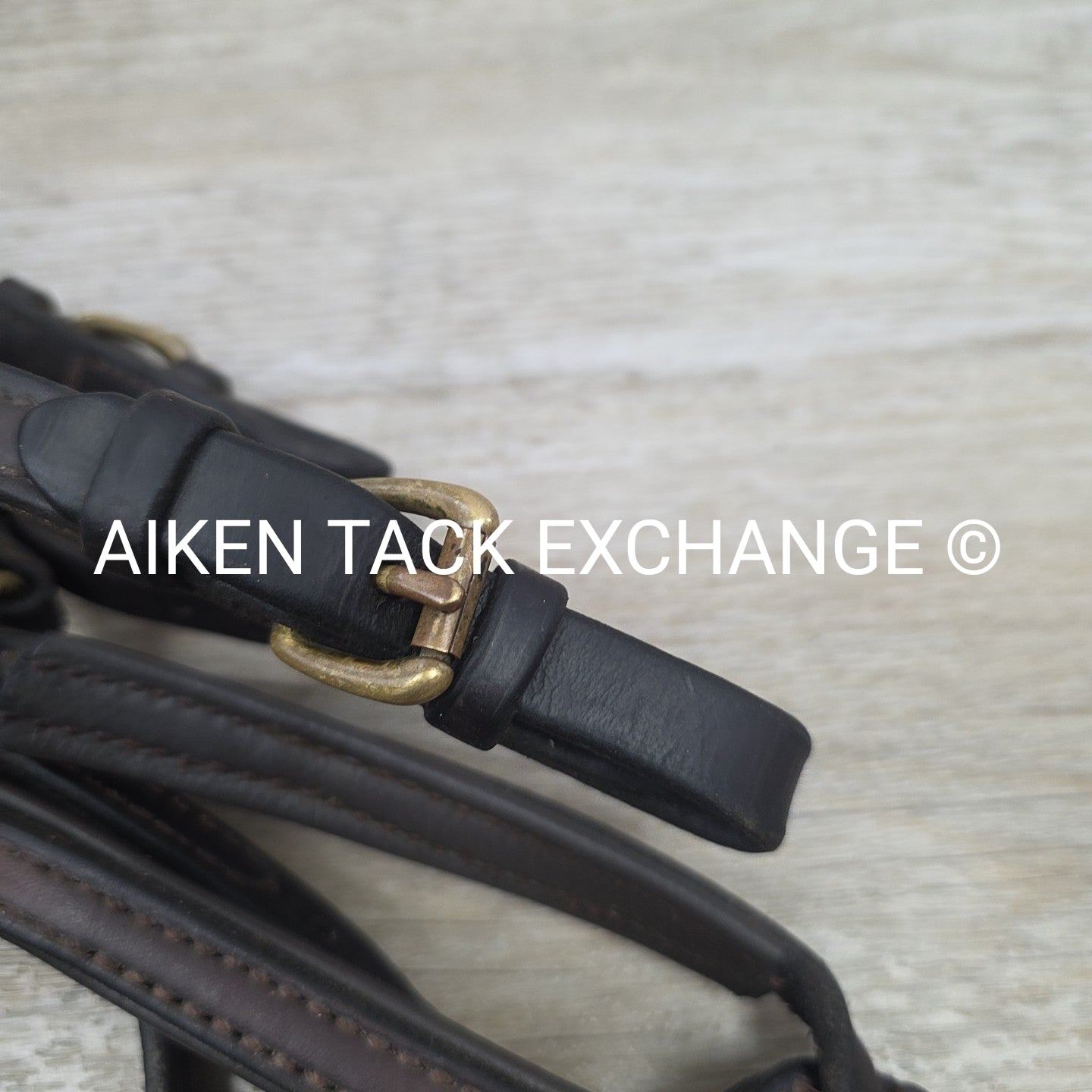 Nunn Finer Figure 8 Bridle, No Reins, Brown, Size Full