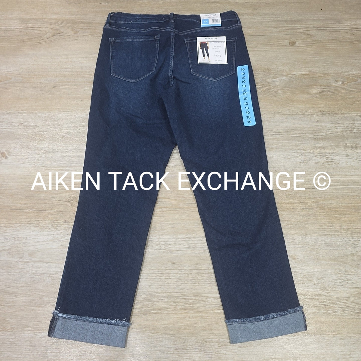 Nine West Gramercy Crop Jeans, Size 10