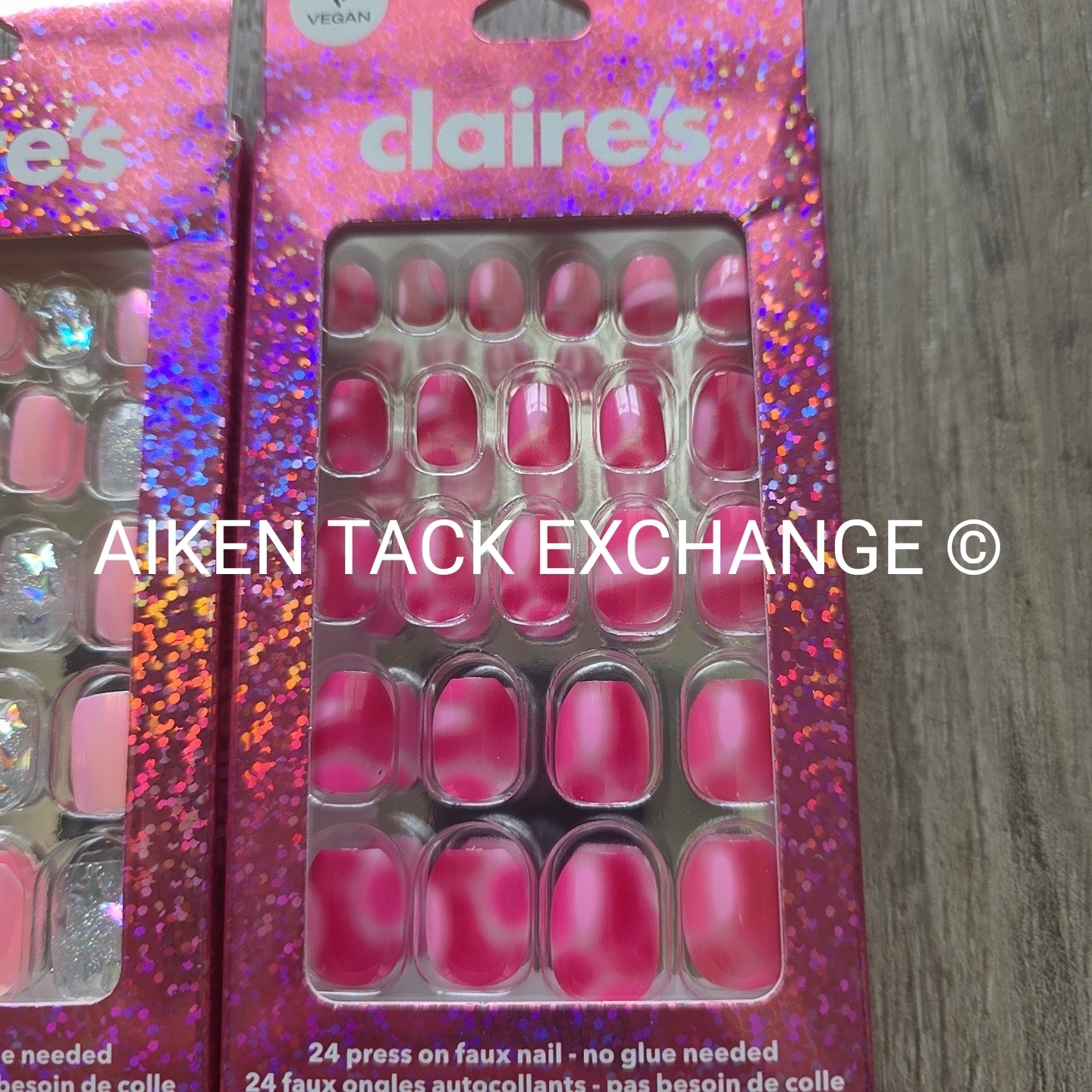 Claire's Press-On Nails (2 Sets) - 24 Count Each (48 Total)