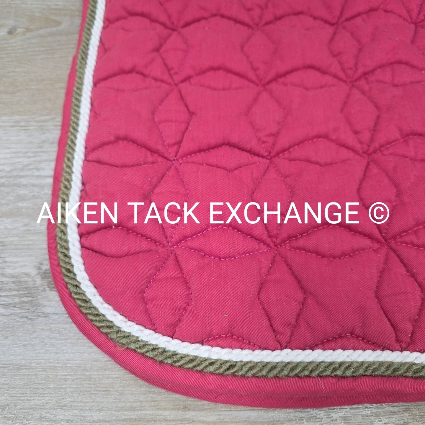 BARGAIN BUNDLE: 2 Roma All Purpose Saddle Pads, Has Custom Embroidery