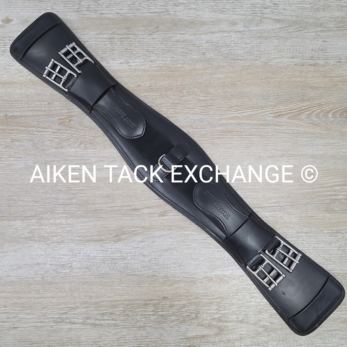 ThinLine Short Dressage Monoflap Girth, Blakc, 22"