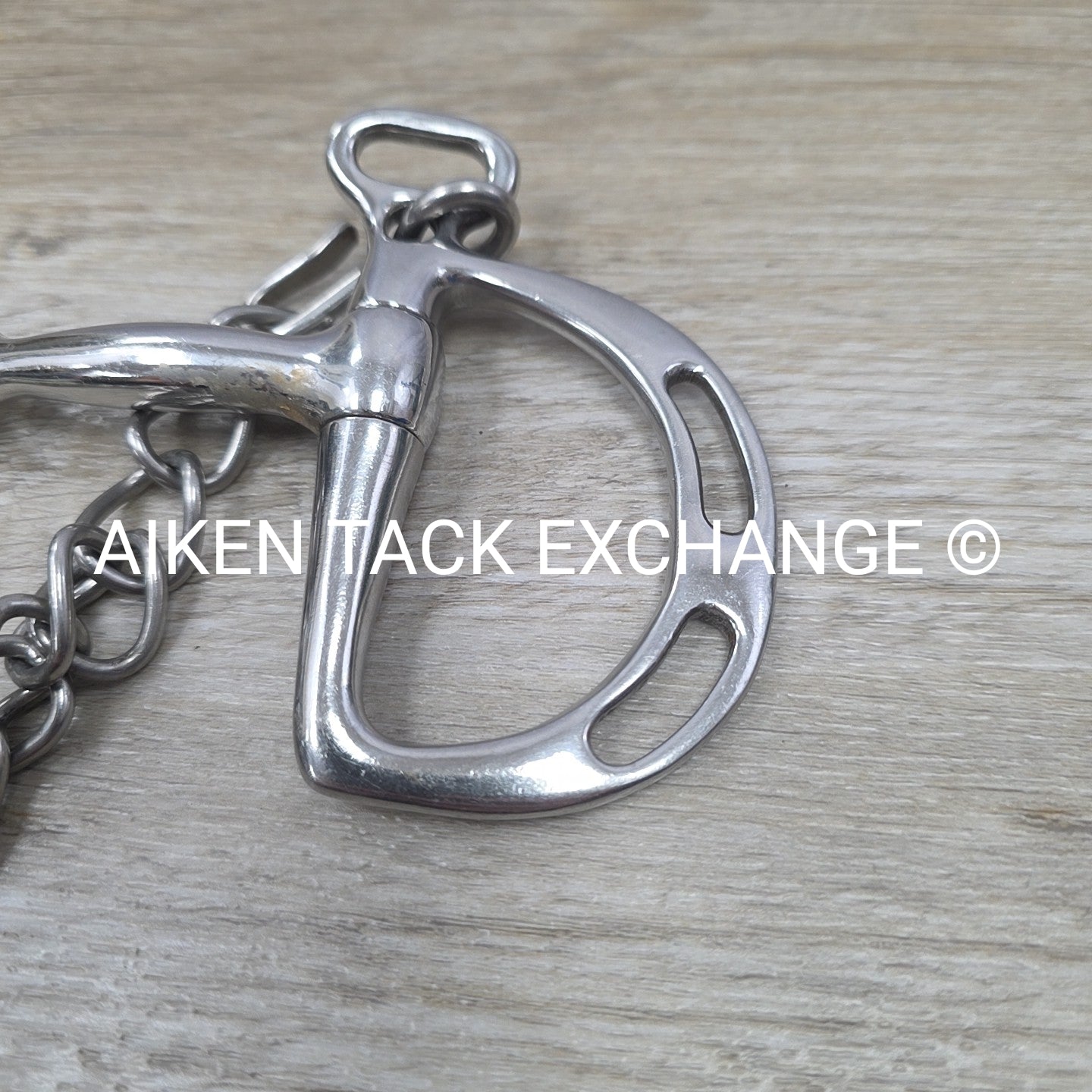 State Line Tack Single Joint Uxeter Kimberwick Bit 5"