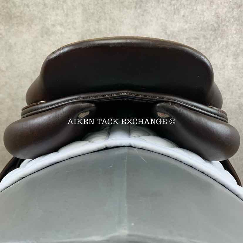 **SOLD** 2010 Arc De Triomphe Gazelle Close Contact Jump Saddle, 18" Seat, 3AV Flap - Forward, Medium Tree, Foam Panels