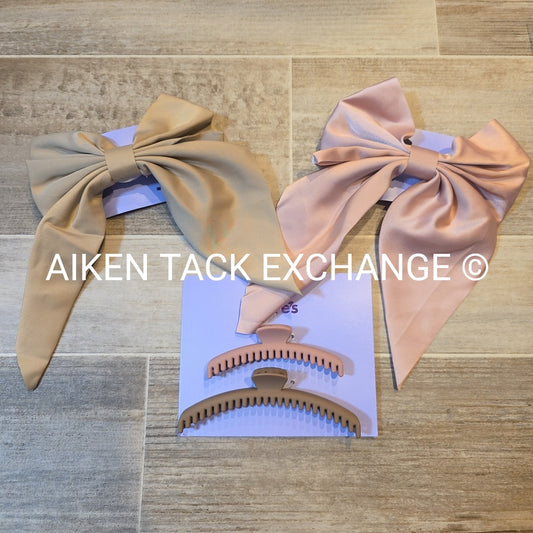 Claire's Hair Bundle - 2 Claw Clips, 2 Hair Clips