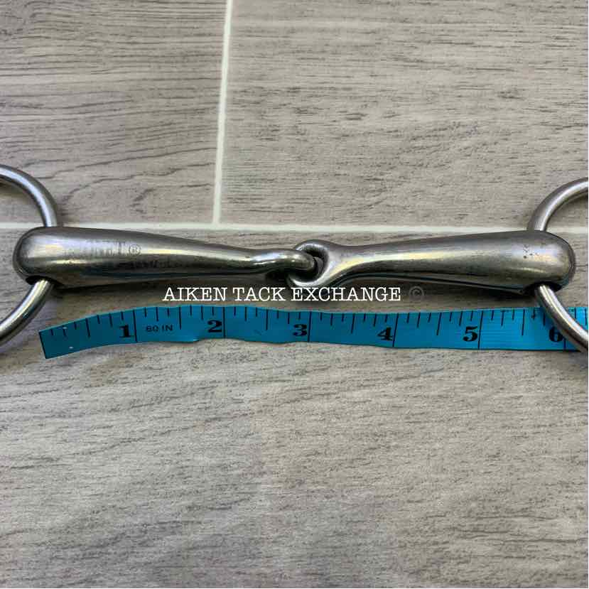Coronet Single Joint Loose Ring Bradoon Bit 5.5"