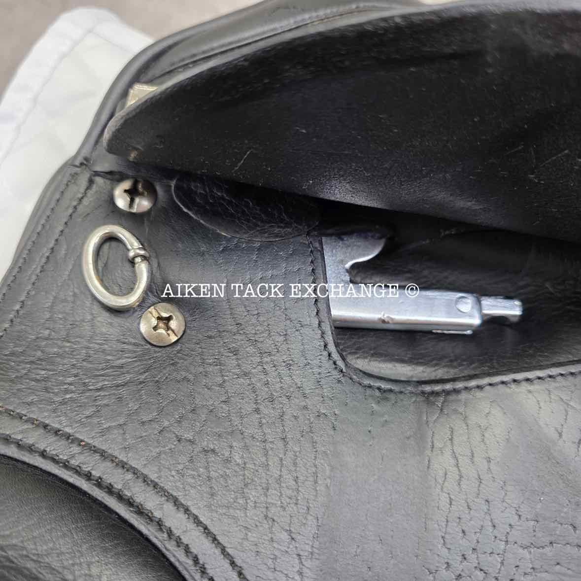 Anky Salinero Dressage Saddle, 18" Seat, Adjustable Tree - Changeable Gullet, Wool Flocked Panels