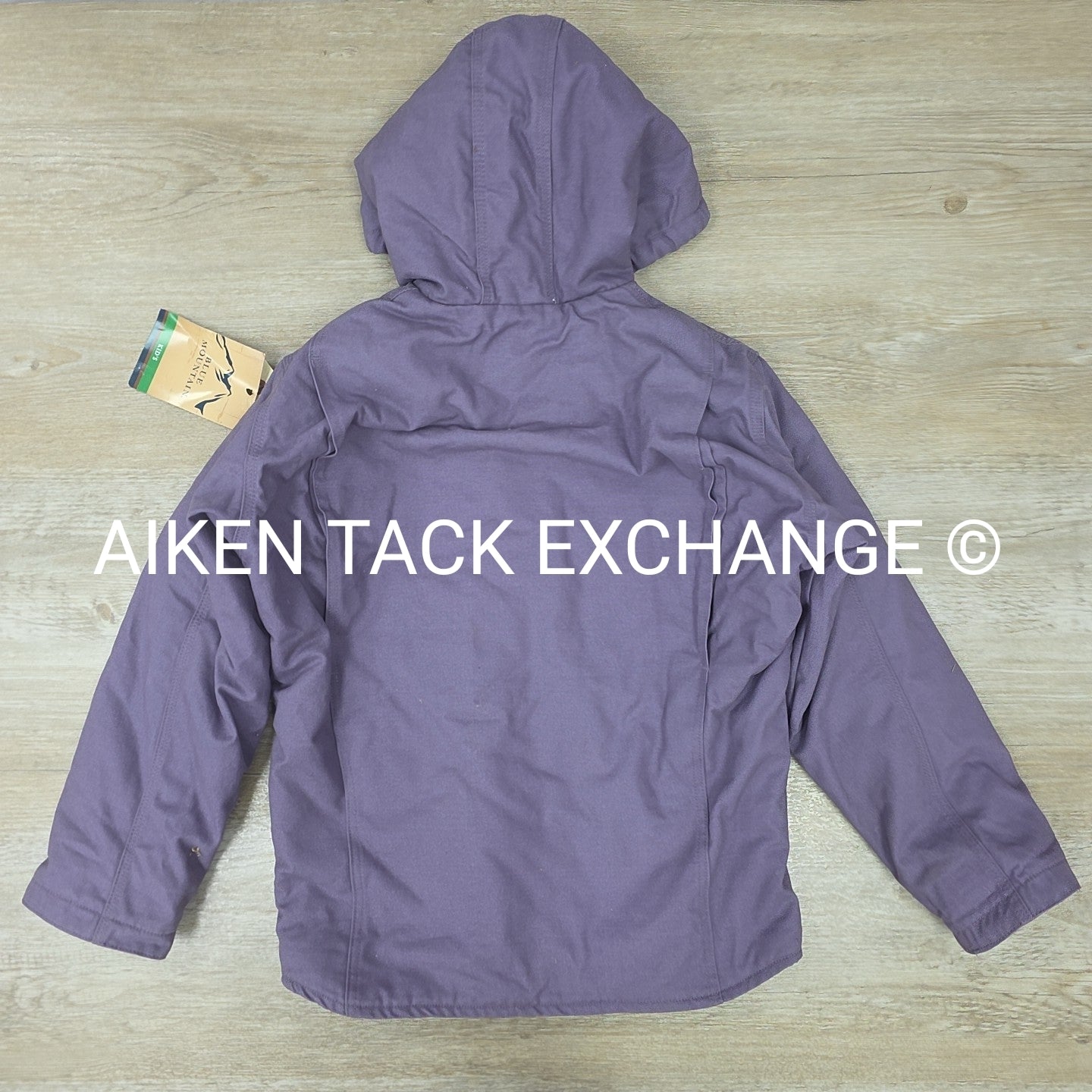 Blue Mountain Sherpa Lined Duck Hood Jacket, Youth Large