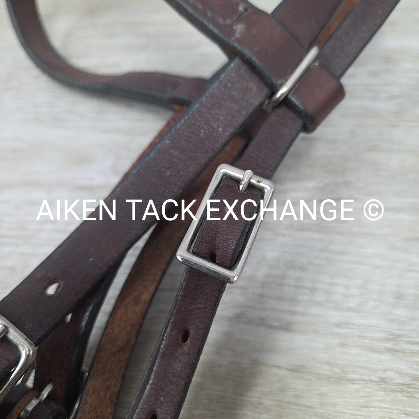 Weaver Leather Halter Bridle, Missing Cheek Pieces, Brown, Size Full